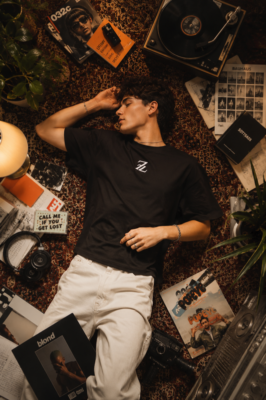 Oversized T-shirt Zimal Print
