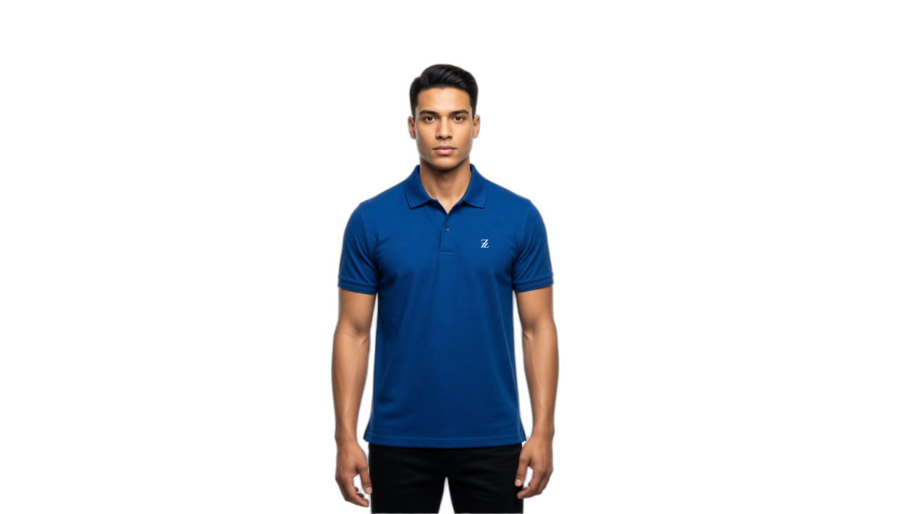Essential Blue Polo