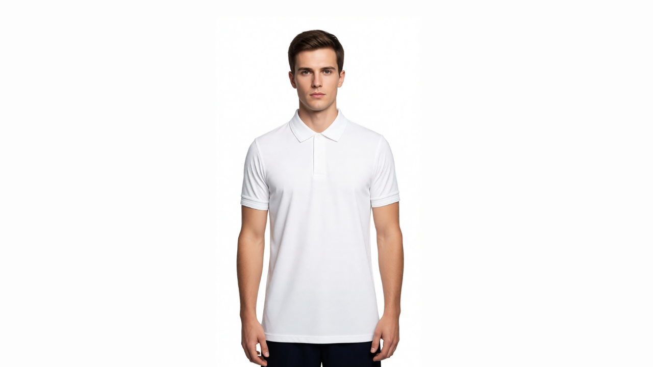 Essential White Polo